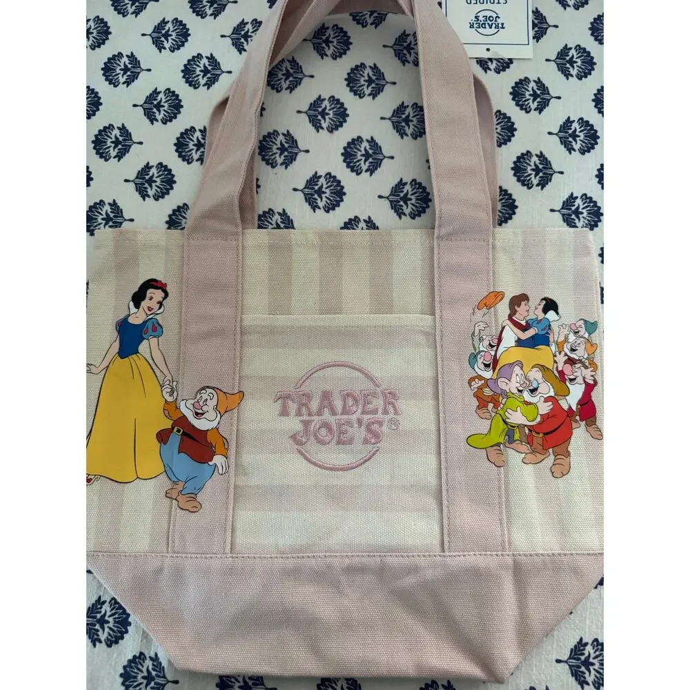 Disney Snow White Double Sided Custom Made Trader Joes Mini Tote